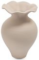 Moe's Home Collection Ruffle Ecru 12" Decorative Vessel-0