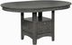 Coaster® Lavon 5-Piece Medium Grey Dining Table Set-2