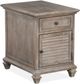 Magnussen Home® Lancaster Dovetail Grey Chairside End Table-0