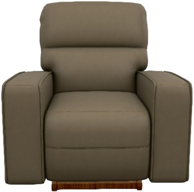 La-Z-Boy® Maddox Buff Power Rocking Recliner with Headrest and Lumbar-1