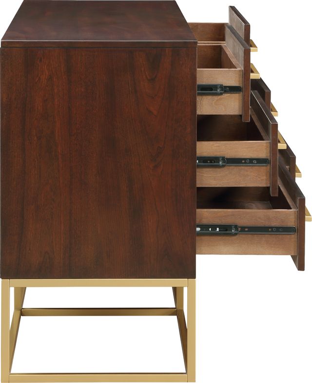 Meridian Furniture Maxine Dark Cherry Dresser-2