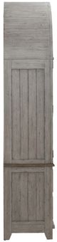 Liberty Furniture River Place Riverstone Gray/Tobacco Curio Cabinet-2