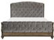 Mazin Furniture Rachelle Gray Queen Bed-0