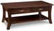 Handstone Customizable Yorkshire Maple Coffee Table with Shelf and 2 Drawers-0