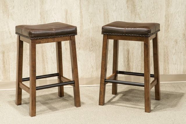 Intercon Taos Canyon Brown 30" Backless Bar Stool-1