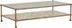 Dovetail Furniture Verto Beige Coffee Table-0
