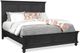 aspenhome® Oxford Rubbed Black California King Panel Storage Bed-0