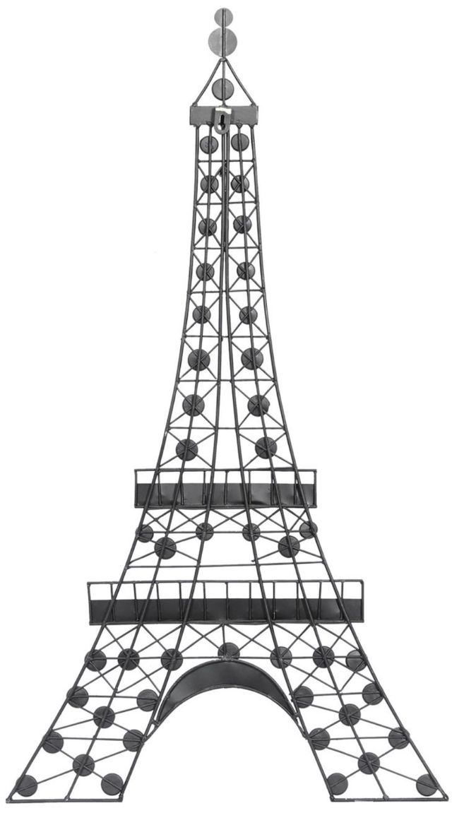 Deco Marche Black 18” Eiffel Tower Wall Decor-2