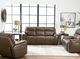 Bassett® Furniture Club Level Manteo Sable Leather Power Reclining Sofa -3
