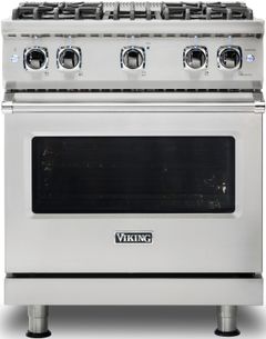 Viking® Professional 5 Series 30" Stainless Steel Pro Style Natural Gas Range