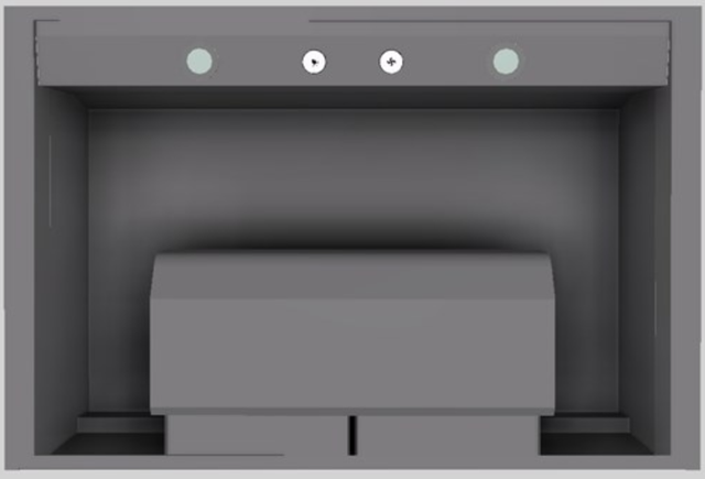 Vent-A-Hood® Designer Series 36" Gunsmoke Wall Mounted Range Hood-3