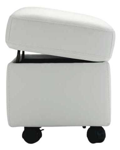 Stressless® by Ekornes® Customizable Modern Cube Ottoman-3