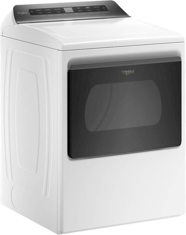 Whirlpool® 7.4 Cu. Ft. White Front Load Electric Dryer-1