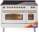 Ilve® Nostalgie II Series 48" Custom RAL Color Pro Style Induction Range-0