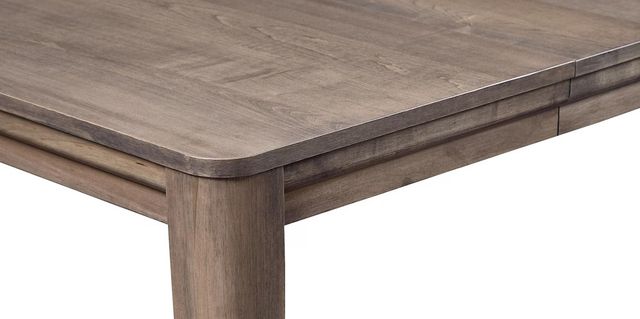 Bassett® Furniture Origins Dandridge Fog Square Dining Table with 2 Leaves-3
