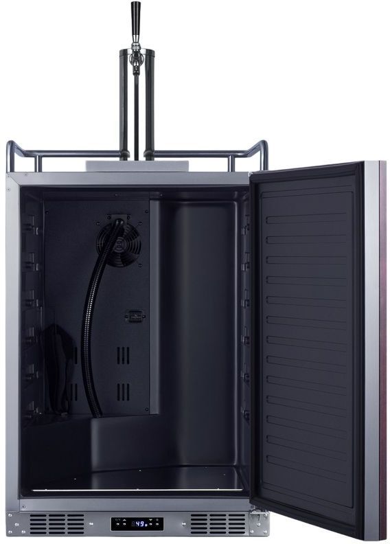 Summit® 24" Panel Ready Built In Kegerator-1