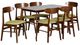 New Classic® Home Furnishings Morocco 7-Piece Brown/Green Dining Table Set-0