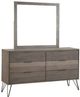Mazin Furniture Urbanite Gray Mirror-1