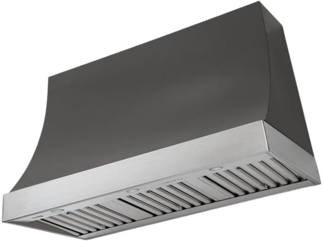 AGA Marquee 48" Slate Wall Mounted Range Hood  with Brushed Nickel Trim-0