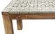 A & B Home Salvador Glass Top Dining Table with Natural Jute Base -1
