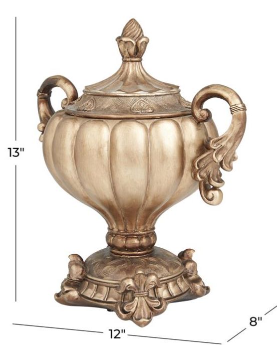 Deco Marche Bronze Decorative Jars-3