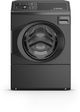 Huebsch® Matte Black Front Load Washer & Electric Dryer Laundry Pair-1