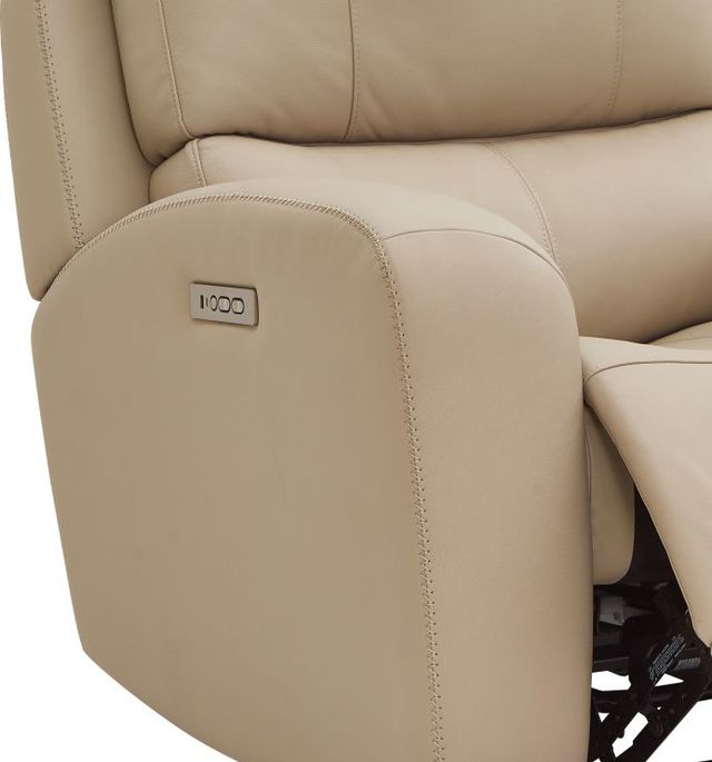 Leather Italia™ Cambria Bel Vista Taupe Power Glider Recliner-1