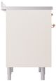 Ilve® Nostalgie II Series 36" Antique White Pro Style Induction Range-4