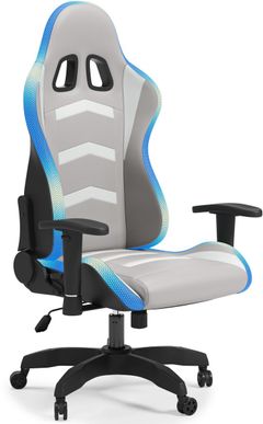 Signature Design by Ashley® Lynxtyn White/Gray Office Desk Chair