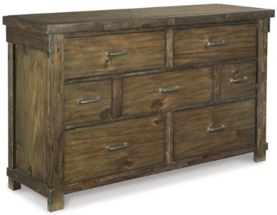 Signature Design by Ashley® Lakeleigh 2-Piece Brown King Panel Bed Set-2