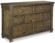Signature Design by Ashley® Lakeleigh 2-Piece Brown King Panel Bed Set-2