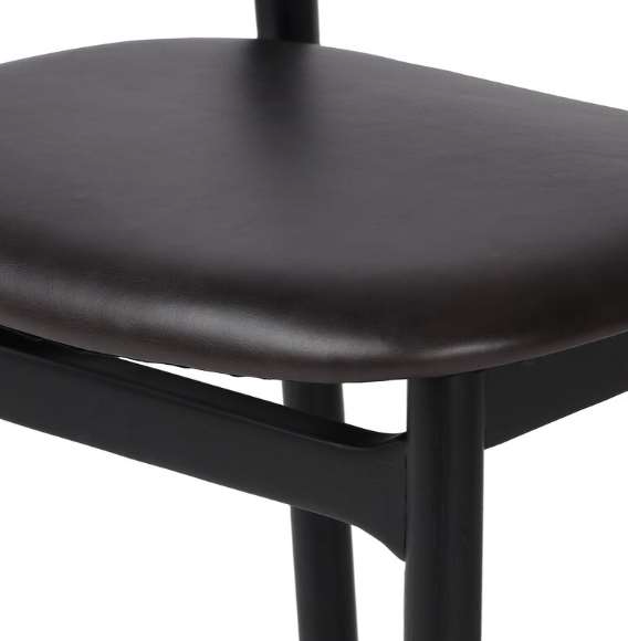 ★sunu3★ Four Hands Baden Sonoma Black/Brushed Ebony Counter Stool