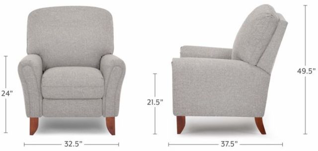 Franklin™ Customizable Lola Manual Pushback Recliner-2