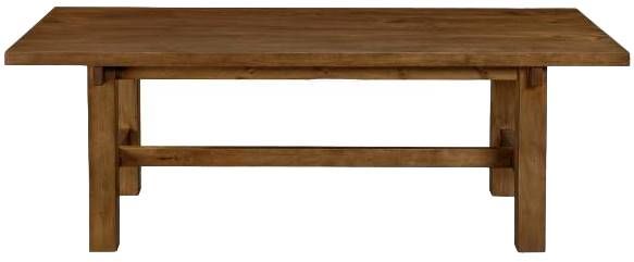 Moe's Home Collection Mikoshi Vintage Brown 88" Dining Table -3