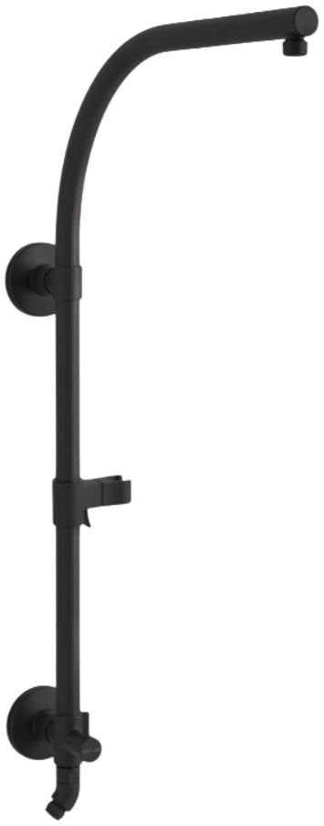 KOHLER® HydroRail®-R Matte Black Arch Shower Column-0