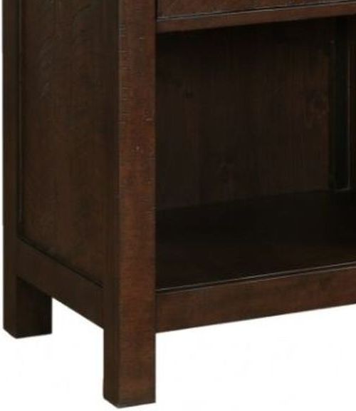 Winners Only® Union Dark Brown 24" Nightstand-2