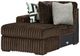 Signature Design by Ashley® Midnight-Madness 2-Piece Chocolate Left-Arm Facing Sectional with Chaise-1