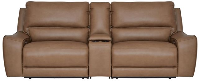 Signature Design by Ashley® Silverbrooke 3-Piece Caramel Power Reclining Sectional-0