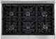 VEZENI Reminiscia 36" Stainless Steel Pro Style Gas Range-1