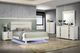 Furniture of America® Lillestrom 4-Piece White/Gold Queen Bedroom Set-0