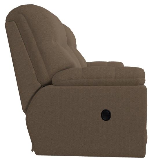 La-Z-Boy® Morrison Cappuccino Manual Reclining Loveseat with Console-2