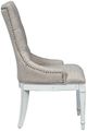 Liberty Furniture Abbey Park Antique White/Weathered Brown Hostess Dining Chair-4