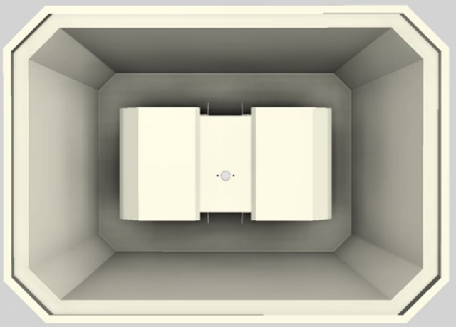 Vent-A-Hood® Designer Series 42" Biscuit Island Range Hood-2