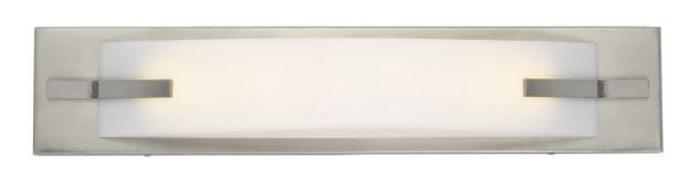 Cal® Lighting & Accessories Brushed Steel Vanity Light-0