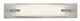 Cal® Lighting & Accessories Brushed Steel Vanity Light-0