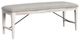 Elements International Rogen 6-Piece Gray/Rustic White Dining Set-3
