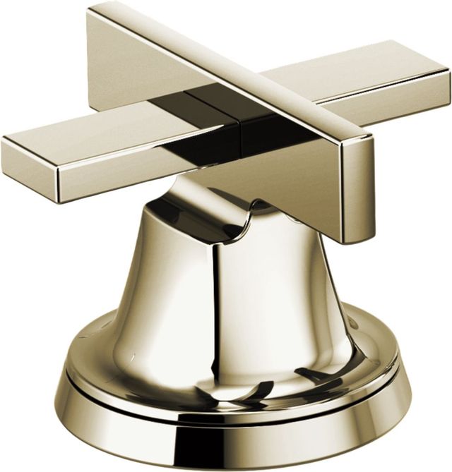 Brizo Levoir™ Brilliance® Polished Nickel Widespread Lavatory Low Cross Handle Kit-0