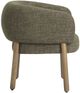 TOV Furniture Foxy Olive Green Accent Chair-4