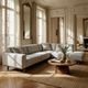 Primo International™ Durant Gray Right-Facing Sectional Sofa-1