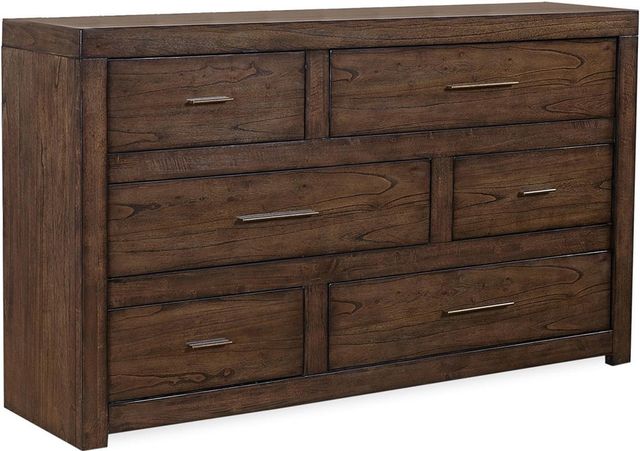 aspenhome® Modern Loft Brownstone 6-Drawer Dresser-0